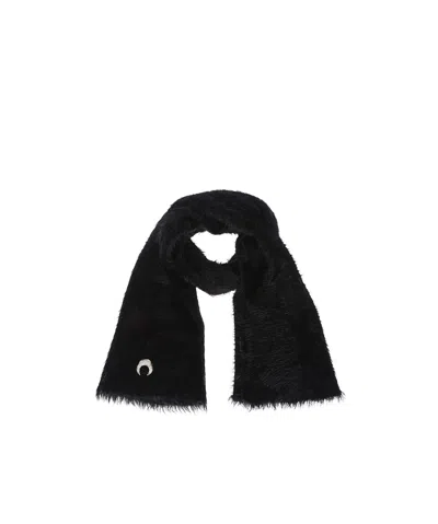 Marine Serre Moon Logo Detail Scarf
