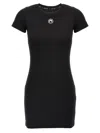 Marine Serre Crescent Moon-embroidered Mini Dress