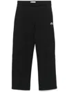 MARINE SERRE MOON-LOGO FLEECE TRACK PANTS