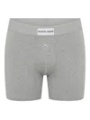Marine Serre Moon-logo Jersey Boxers In Gray