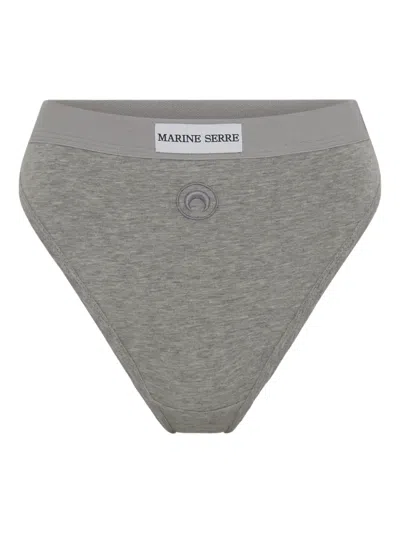 Marine Serre Moon-logo Jersey Briefs