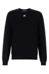 Marine Serre 'lune Logo' Crew Neck Sweater