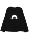 MARINE SERRE MOON-LOGO SWEATSHIRT