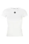 Marine Serre 'moon Logo' T-shirt In White
