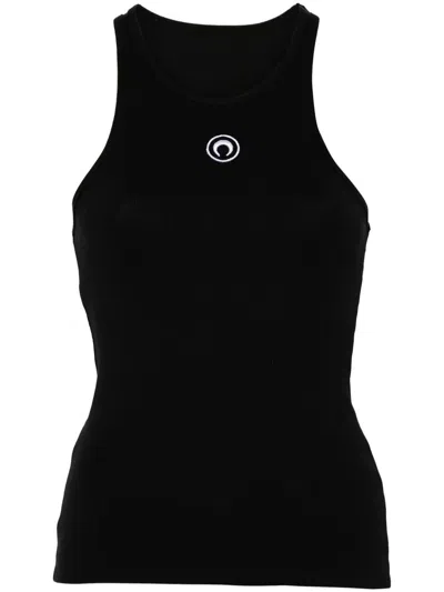 MARINE SERRE MARINE SERRE MOON LOGO TANK TOP