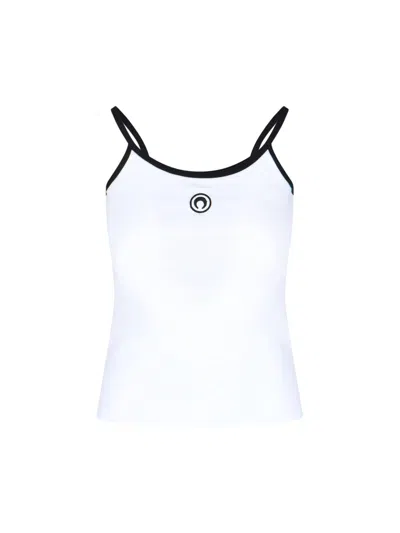 MARINE SERRE "MOON" LOGO TANK TOP