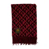 Marine Serre Moon Lozenge Scarf In Red