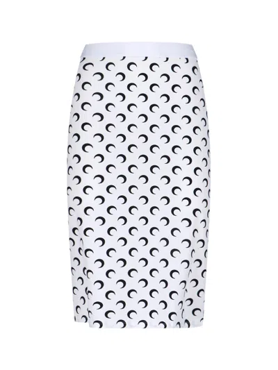 MARINE SERRE 'MOON' MIDI SKIRT