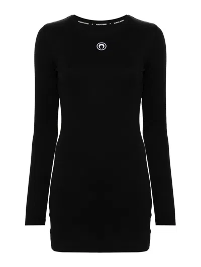 MARINE SERRE VESTIDO CORTO - NEGRO