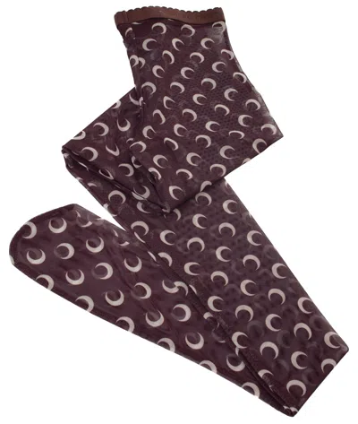 MARINE SERRE MOON MONOPRINT TIGHTS