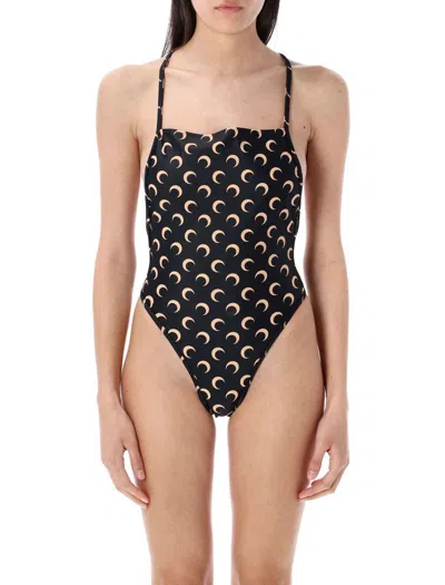 Marine Serre Moon One-piece Swimwear