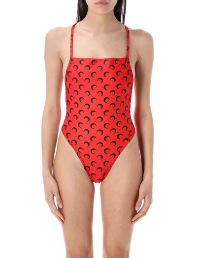 Marine Serre Moon One-piece Swimwear