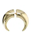 Marine Serre Shamanic Curved Stud Polished Finish