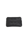 Marine Serre Moon Print Rectangular Pouch In Black