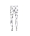 Marine Serre White Fuseaux Allover Moon Leggings In White