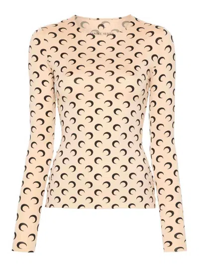 MARINE SERRE MOON PRINT TOP