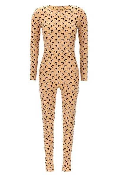 MARINE SERRE 'MOON PRINTED' CATSUIT