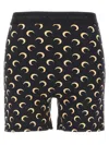 Marine Serre Moon Printed Jersey Biker Shorts