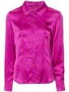 Marine Serre Moon-printed Shirt In Purple