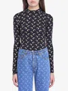 MARINE SERRE MOON PRINTED TOP