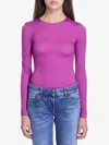 Marine Serre Second Skin Leggings Moon In Purple