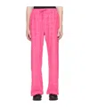 Marine Serre Moon Jacquard Track Pants In Pink