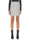Marine Serre Moon Strass Crewneck Top In White