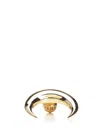 Marine Serre Moon Stud In Gold
