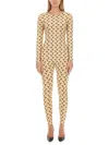 Marine Serre Moon Suit In Nude