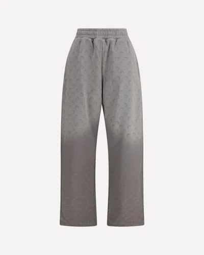 Marine Serre Moon Sweatpants In Gray