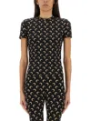 Marine Serre Tshirt Moon In Black