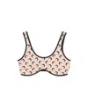 Marine Serre Moon Top In Pink