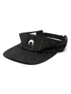 Marine Serre Women Moon Visor Hat In Black