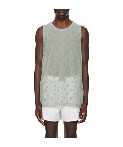 Marine Serre Moongram Vest In Gray