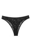 Marine Serre Black Flocked Briefs In Black