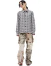 Marine Serre Moonogram Printed Jacket In Black