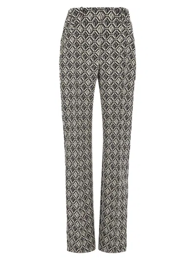 MARINE SERRE MOONOGRAM TROUSERS