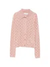 Marine Serre Moon-patternedcardigan In Multi