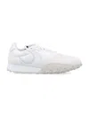Marine Serre White Ms Rise Sneakers In White Red