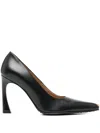 Marine Serre Ms Kiss Point-toe Pumps In Black