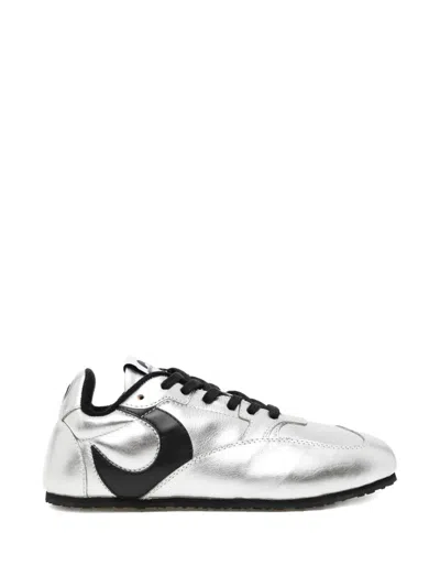 Marine Serre Ms Rise Iii Sneakers In Silver
