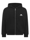 Marine Serre Ms Sport Zipped Hoodie