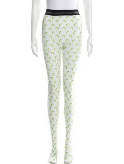 Pre-owned Marine Serre Nylon Graphic Print Pajamas In White