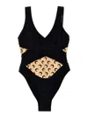 MARINE SERRE ONE-PIECE SWIMSUIT