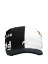 Marine Serre Panelled Baseball Cap In Black
