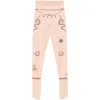 Marine Serre Tattoo-printed Jersey Tights