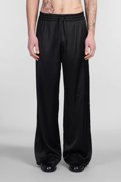 Marine Serre Drawstring-fastening Trousers In Black