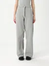 Marine Serre Pants  Woman Color Grey In Grey