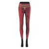 Marine Serre Pants In Burgundy