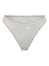 Marine Serre Patterned-jacquard Briefs In White